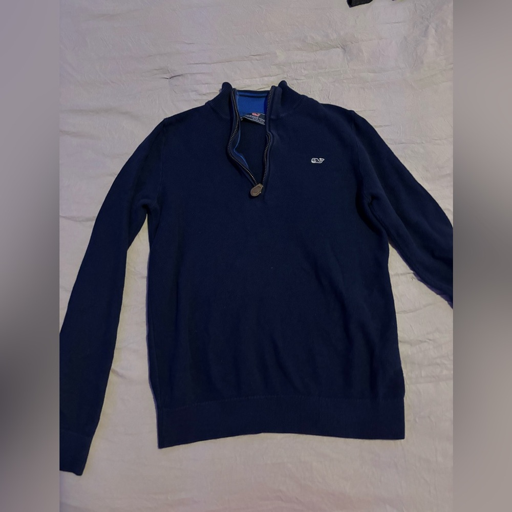 Boys Navy Vineyard Vines Sweater